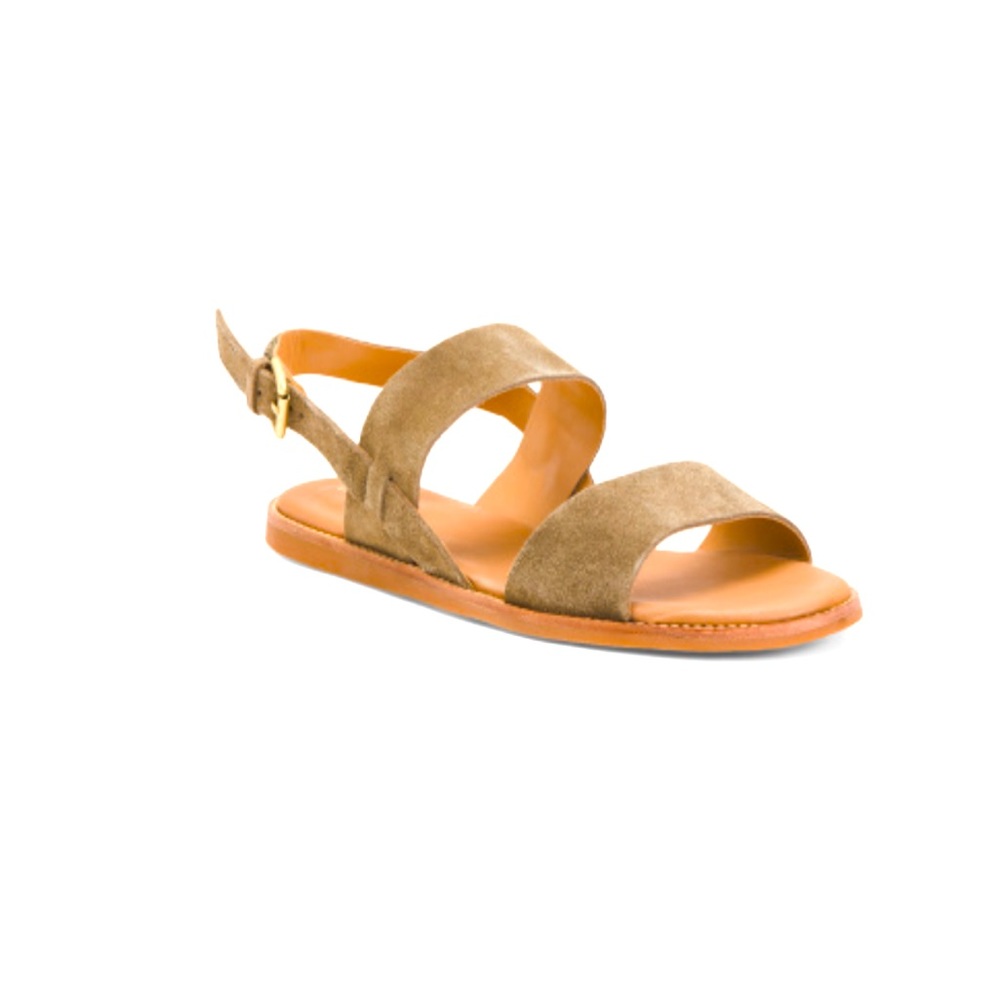 Clarks Strap Leather Comfort Sandal